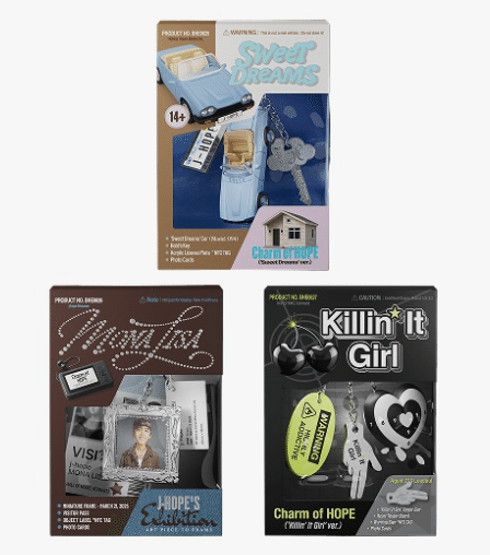 ホビのシングル「Charm of HOPE」が超かわいい。NFCタグがついてて