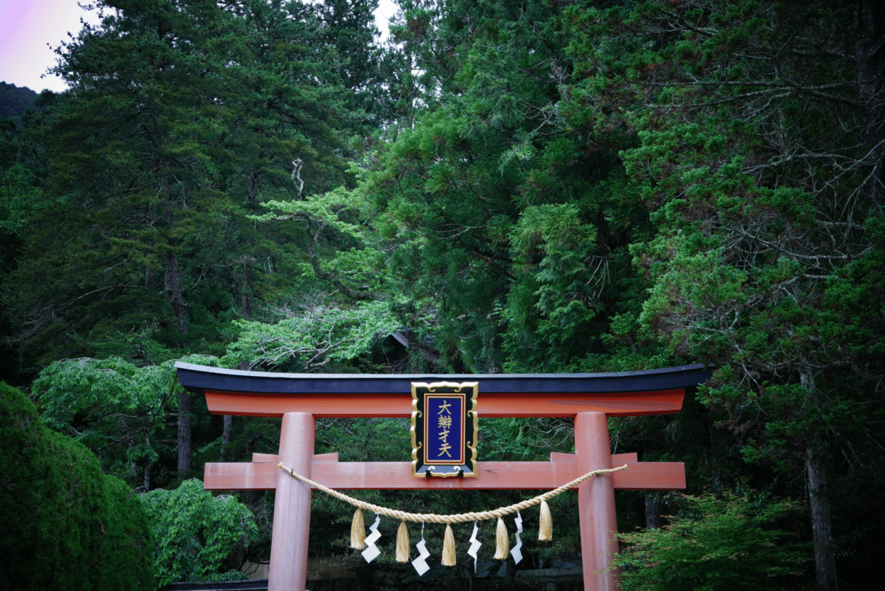 83. 天河辨財天社と、昔の読めないおみくじ。｜ikumi