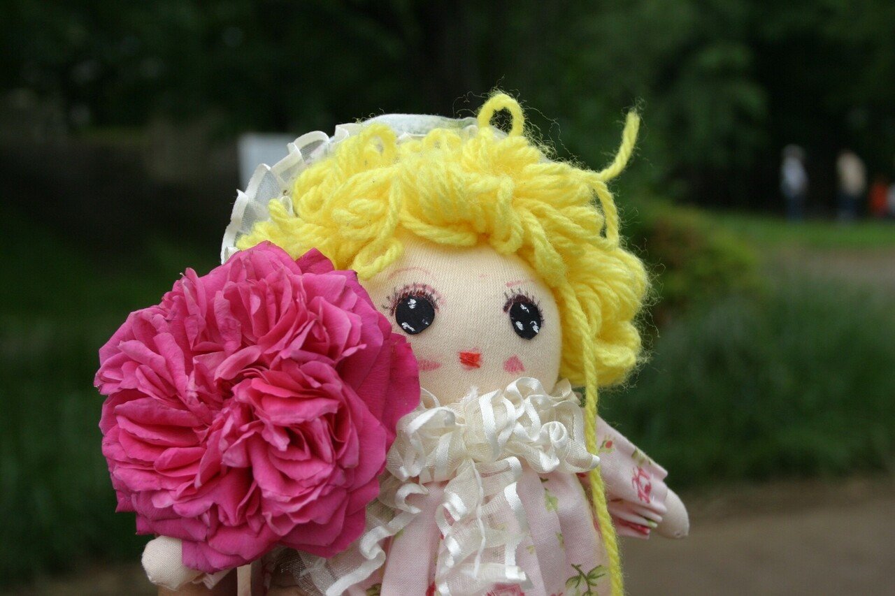 昭和レトロ 文化人形 つきもとつきこの文化人形 文化人形 ヘロヘロ人形