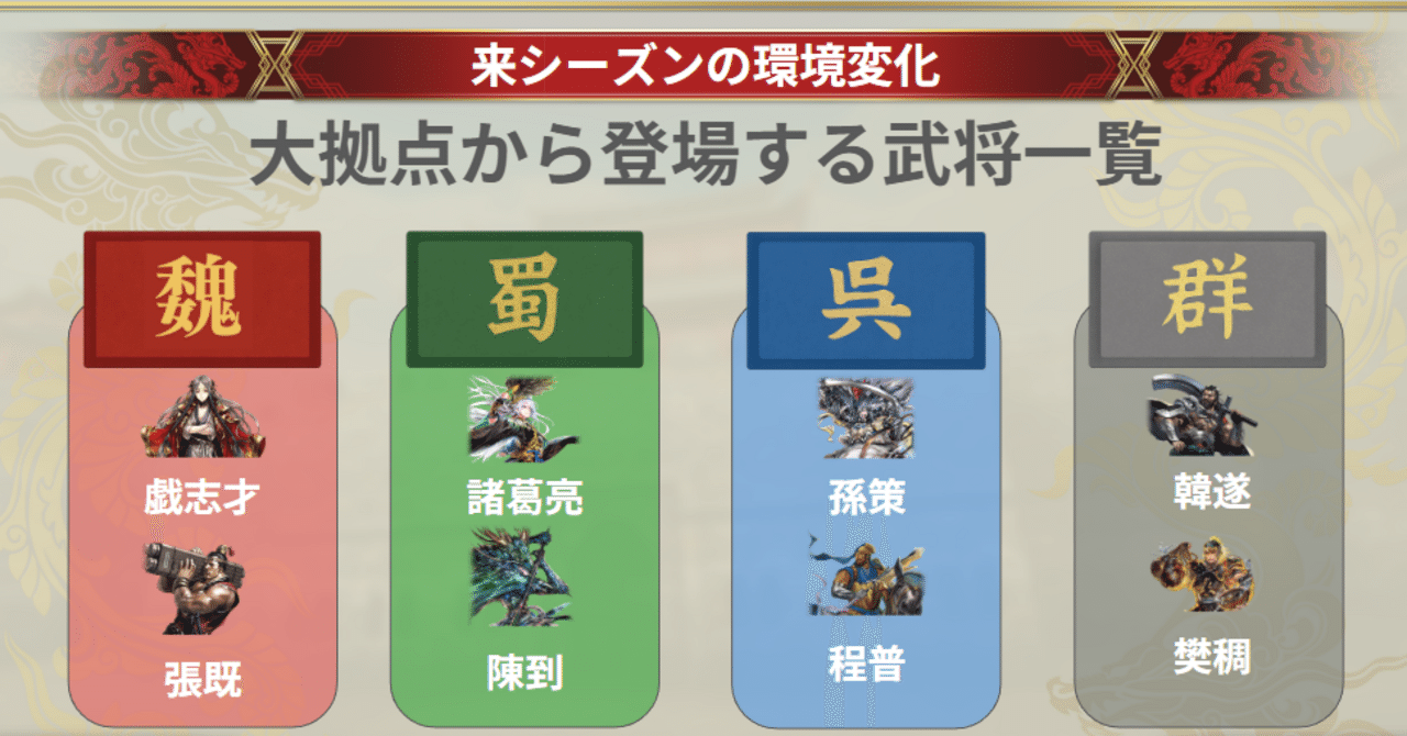 魁三国志大戦 ～カードレビュー群雄～｜ゴイックと軽量鉄骨