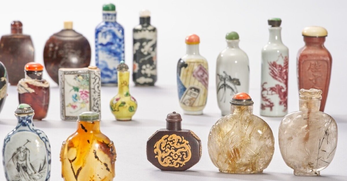小さな工芸品が醸し出す美しさと歴史の裏側！中国の鼻煙壺を