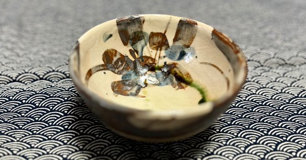 大野誠二 作 萩焼茶碗｜めばる