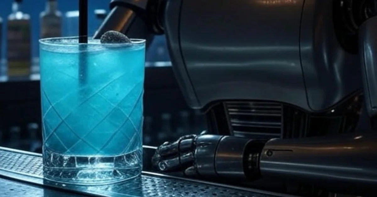 Cocktail Bar at a Future Moon Base 1 [Grok Edition]｜YUNAGI_Livia