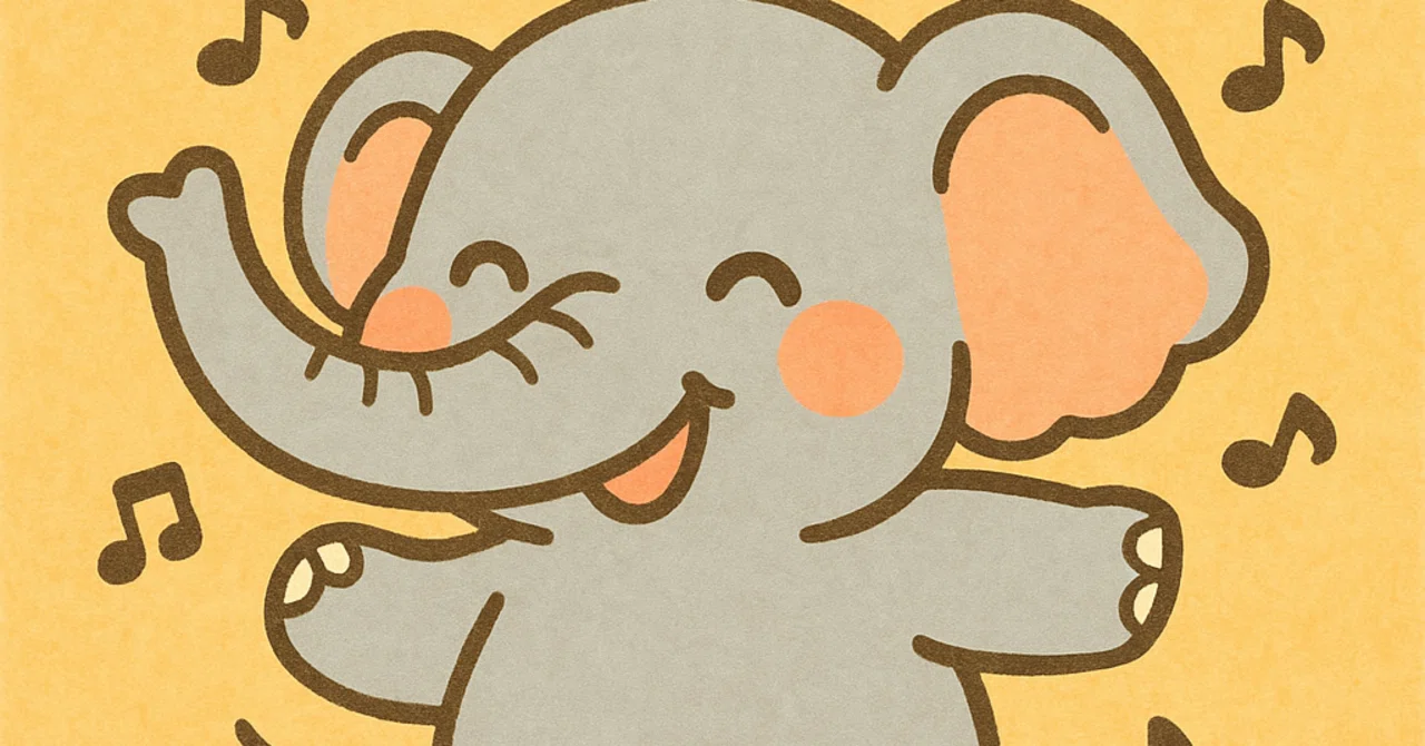 Reading Books About the Giant Elephant｜みやもと
