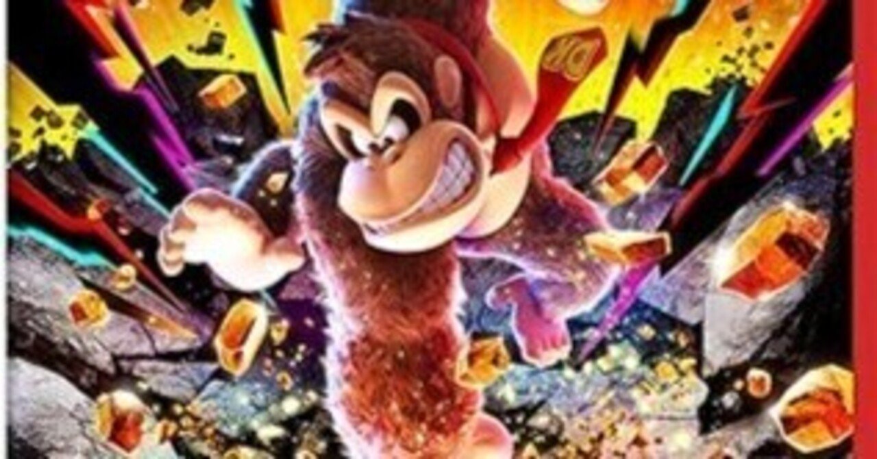 Switch2 ドンキーコング バナンザ Amazon限定ステッカー付き Amazon 限定 ドンキーコング バナンザ Switch2 ステッカーセット