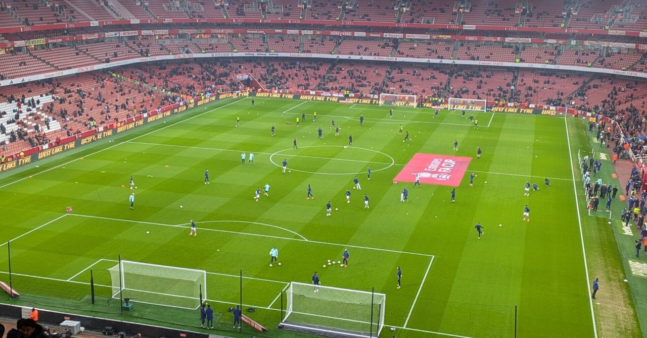 サッカー】24/25アーセナル現地観戦記録｜PENSKE