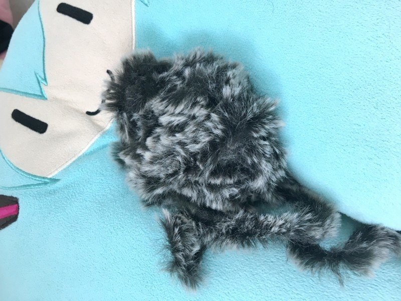 百均のファー毛糸1玉でつくる 猫状の毛玉 Fmic7743 Note 百均のファー毛糸1玉でつくる 猫状の毛玉 Fmic7743 Note