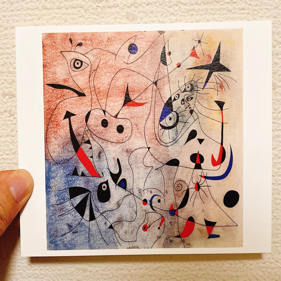 毛が3本「ミロ展 Joan Miró」東京都美術館｜yuyu_0707