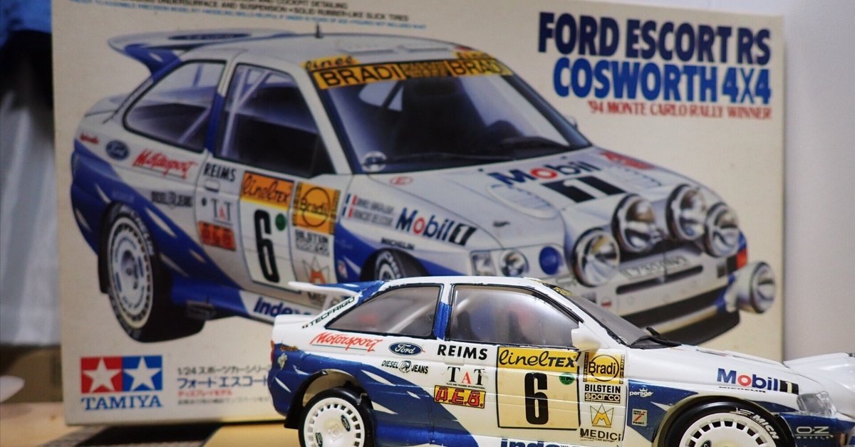 タミヤ 1/24 ミシュラン・パイロット　フォード エスコート RS コスワース タミヤ 1/24 スポーツカーシリーズ レプソル フォード