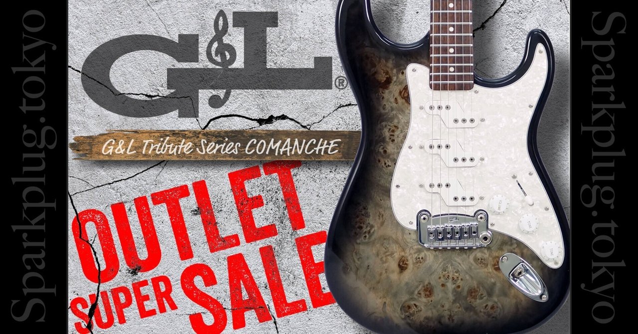 G&L祭り！「G&L Tribute Series COMANCHE」限定仕様が