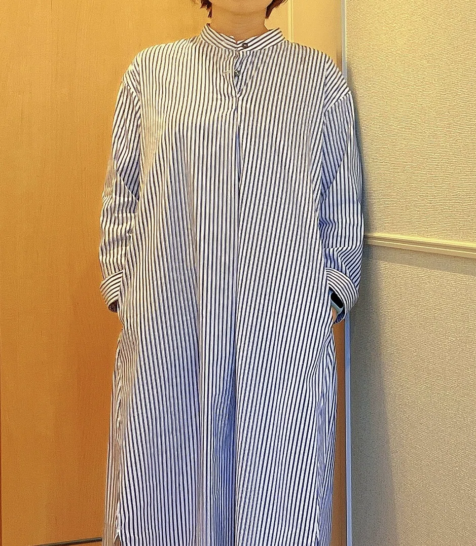 12の形で楽しむ 遊び心のある大人服 より シャツワンピース』|ticco 12の形で楽しむ 遊び心のある大人服 より シャツワンピース』|ticco