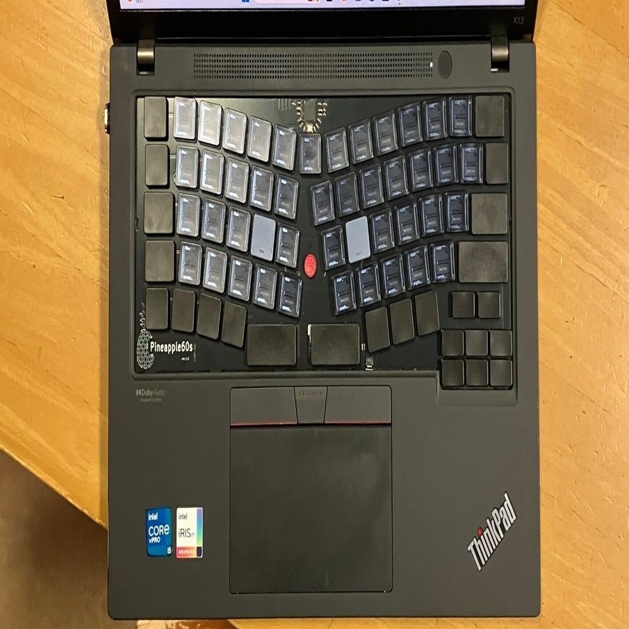 カスタムキーボードThinkPadの作り方｜saoto28