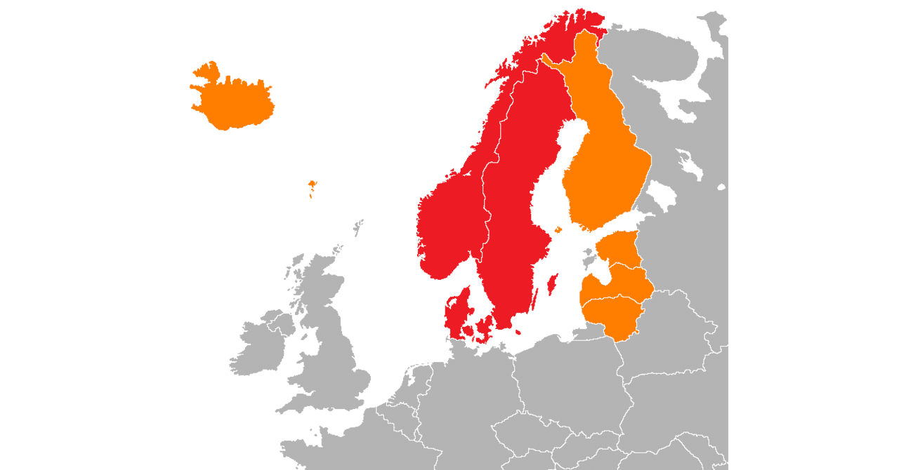 北欧とは 北欧 スカンジナビアの話 ひぐち デンマークで仕事中 note