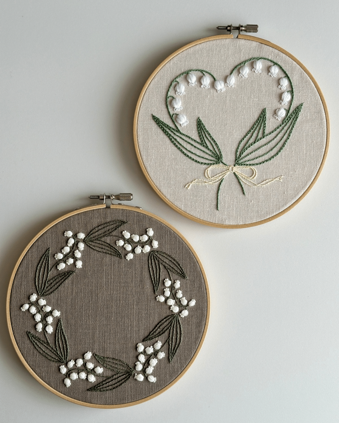刺繍糸の白。私がよく使う白。｜はなこまち/刺繍作家