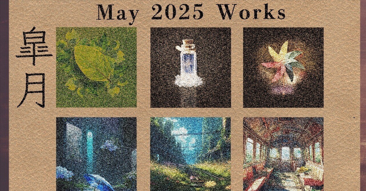 5月のアンビエント系YouTube音楽活動まとめ : 大きく前進の1ヶ月🐾tanutanuRecords