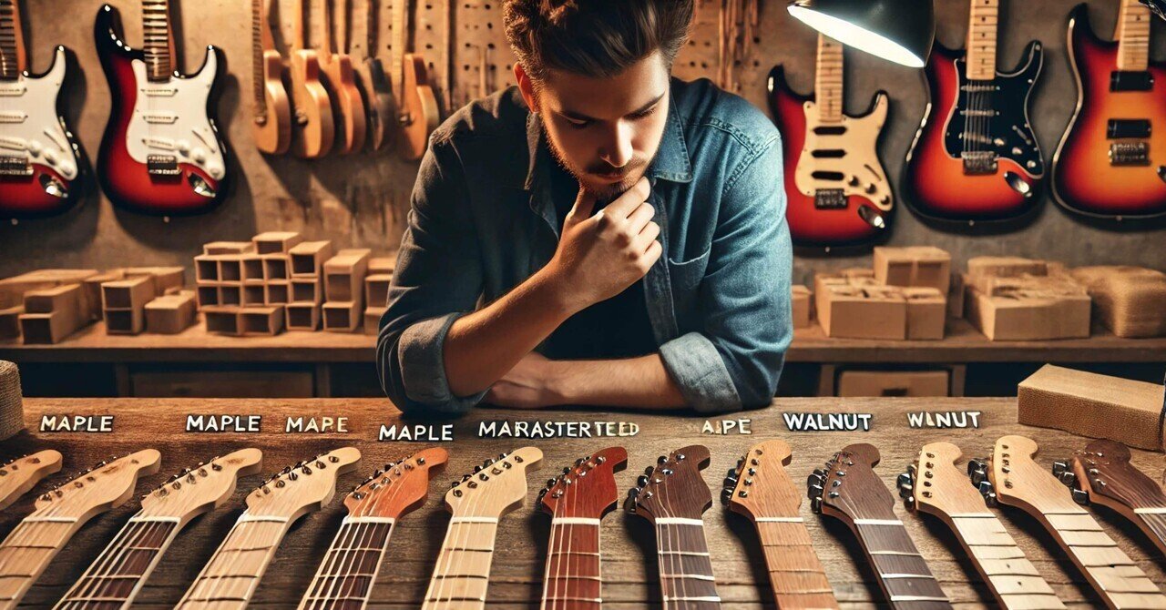 ギターのネック材、それぞれの特徴 No.96｜SeaBird-AI