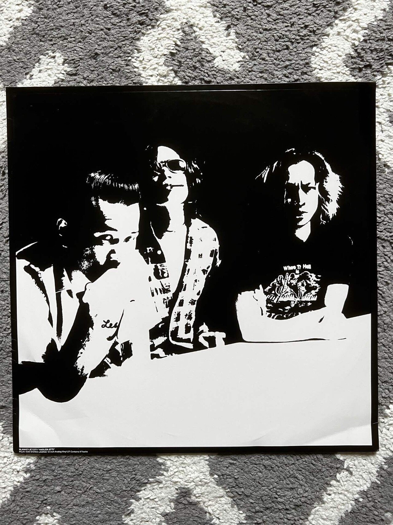Blankey Jet City」の「Harlem Jets」のアナログはオリジナルと