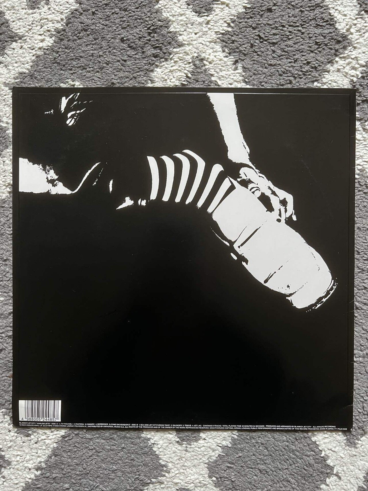 Blankey Jet City」の「Harlem Jets」のアナログはオリジナルと