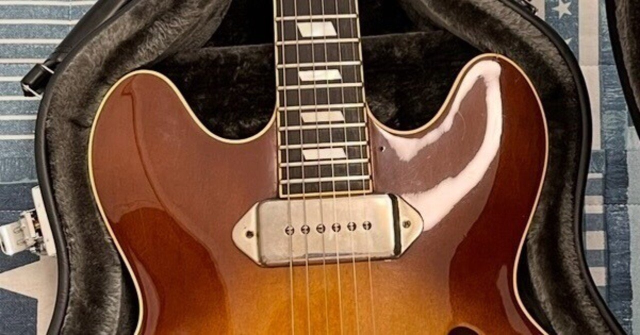 epiphone casino 1987 日本製　寺田製 5. Epiphone Casino 寺田楽器製 1987｜Atrai Lennon