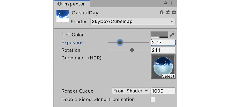 Unityのシーンの背景の設定 Npaka Note