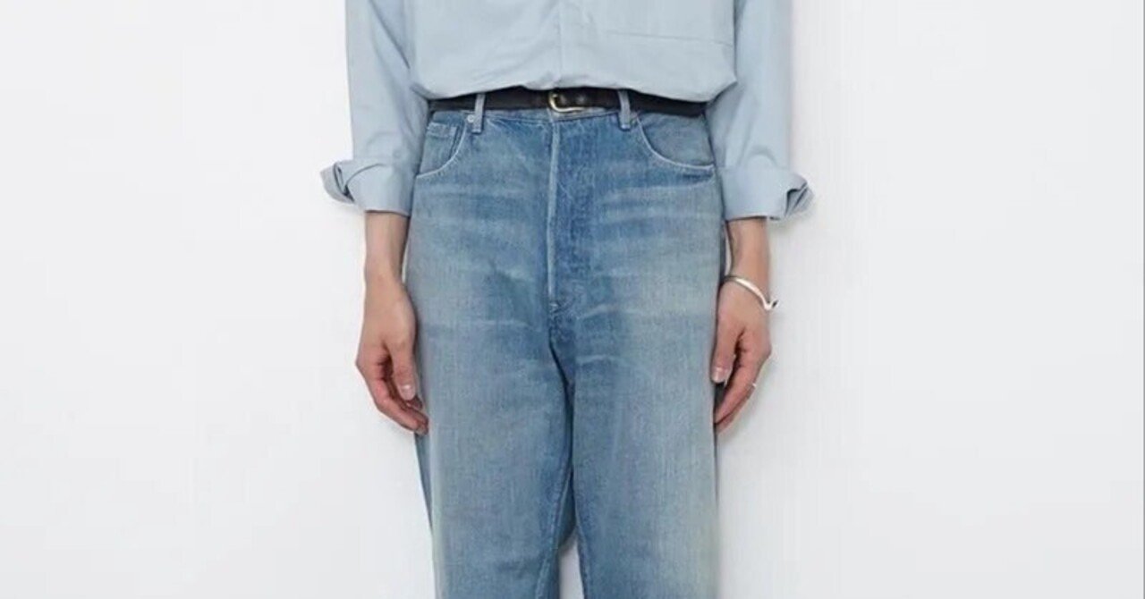 2ヶ月も遅れたAURALEEの入荷。待ち焦がれたフェードワイドデニムが