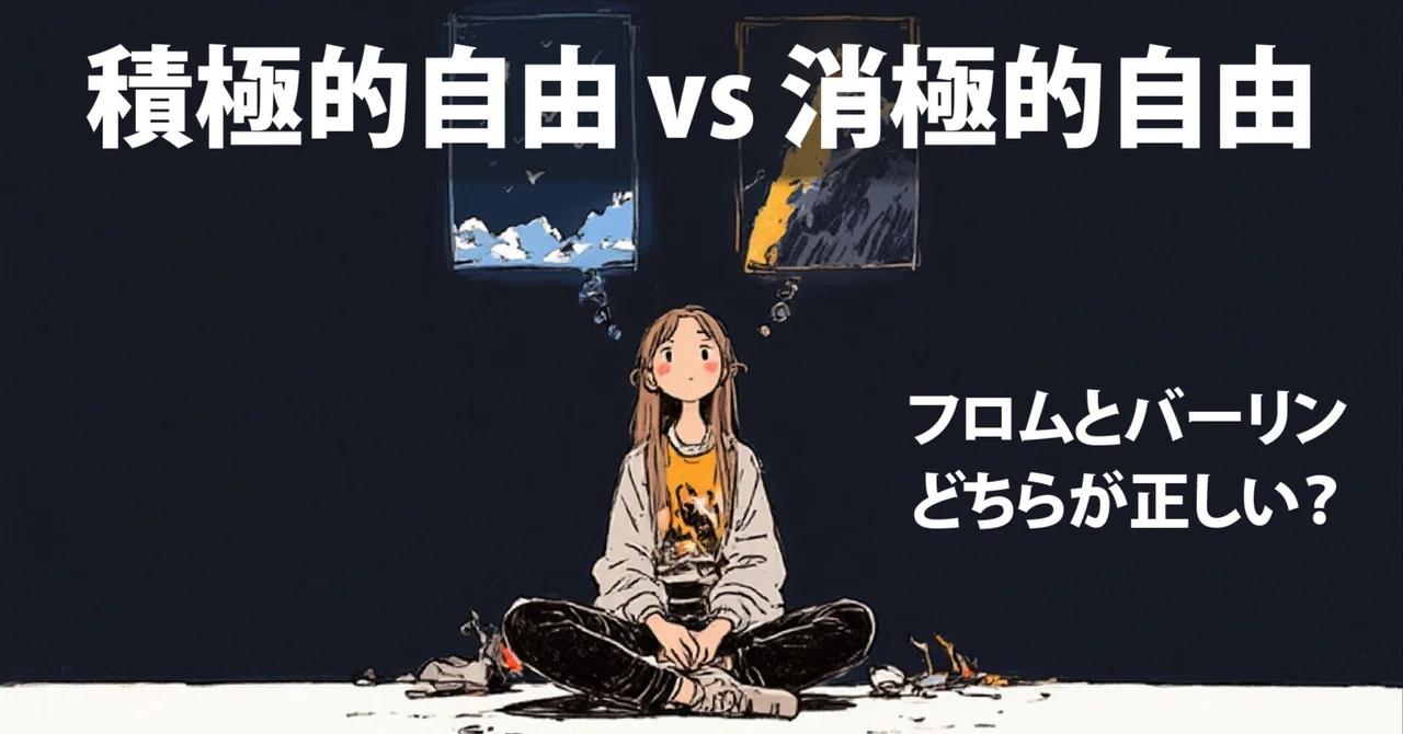 積極的自由vs消極的自由： フロムとバーリンのどちらが正しいのか？｜季節社／中原邦彦