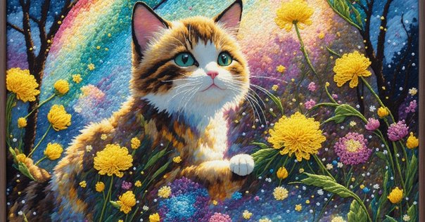 『おひなさま』　水彩色鉛筆画 ひまわり4号』 F6 透明水彩・色鉛筆 庭のひまわりを摘んでバケツ