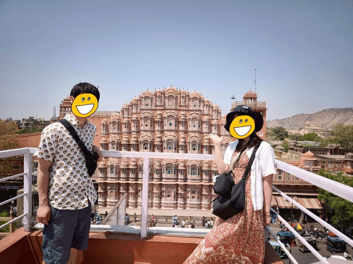 インド旅行記】ジャイプル🐘🏰｜まる