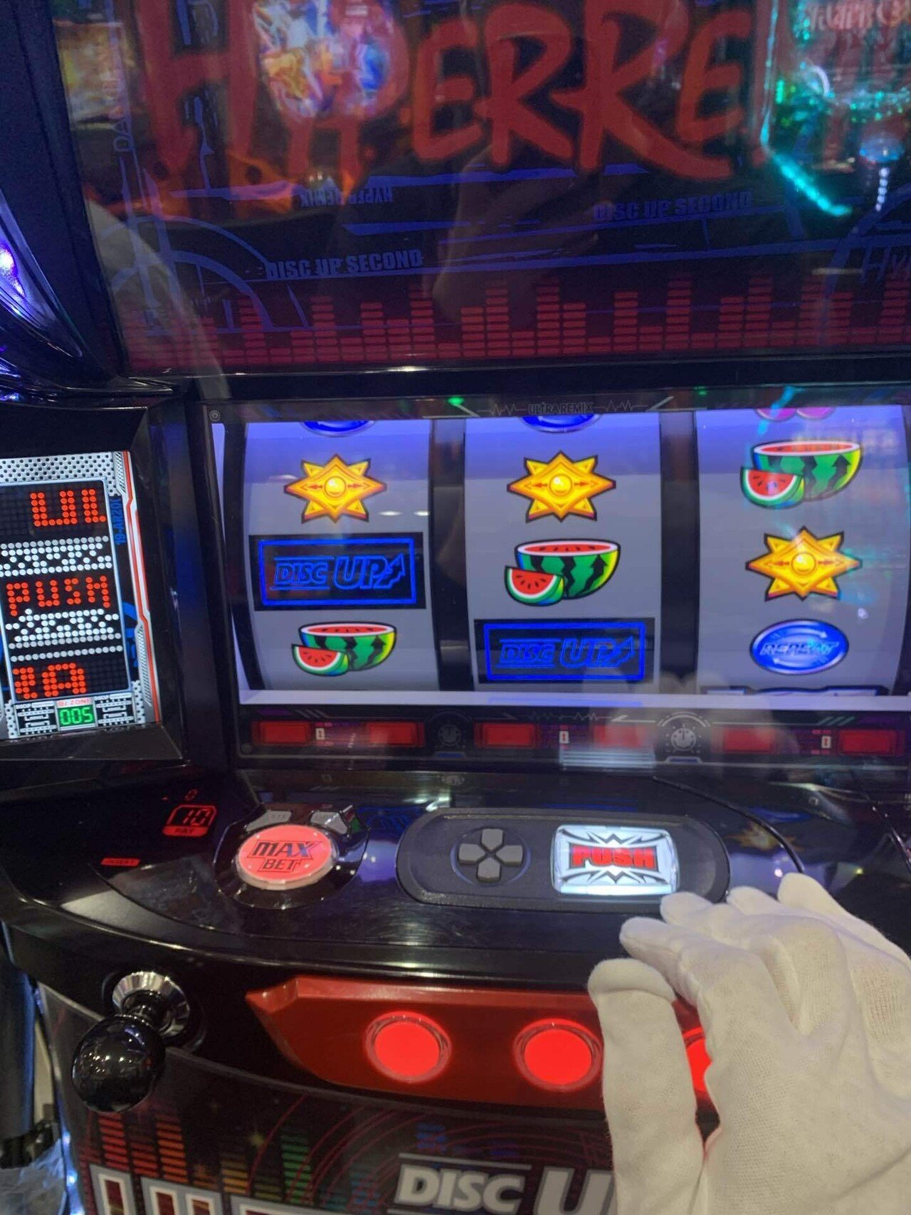 315戦目(スイカウルトラ乗せ8000G回した結果)｜コロニャンのスロット