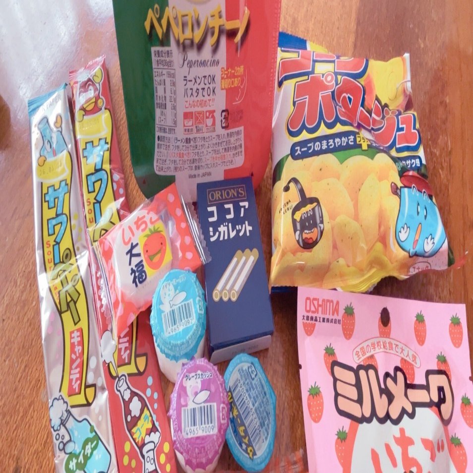 駄菓子ページ 日記】懐かしい駄菓子たち｜結木
