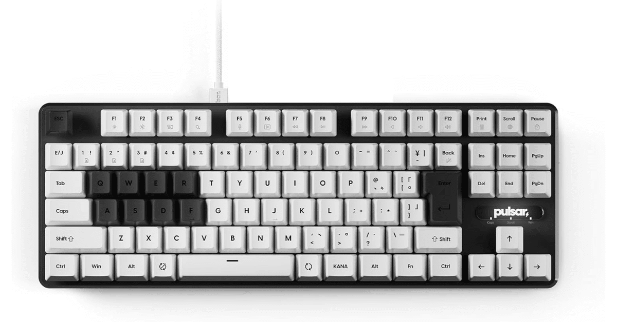 Pulsar Gaming Gears PCMK 2HE TKL ゲーミング キーボード