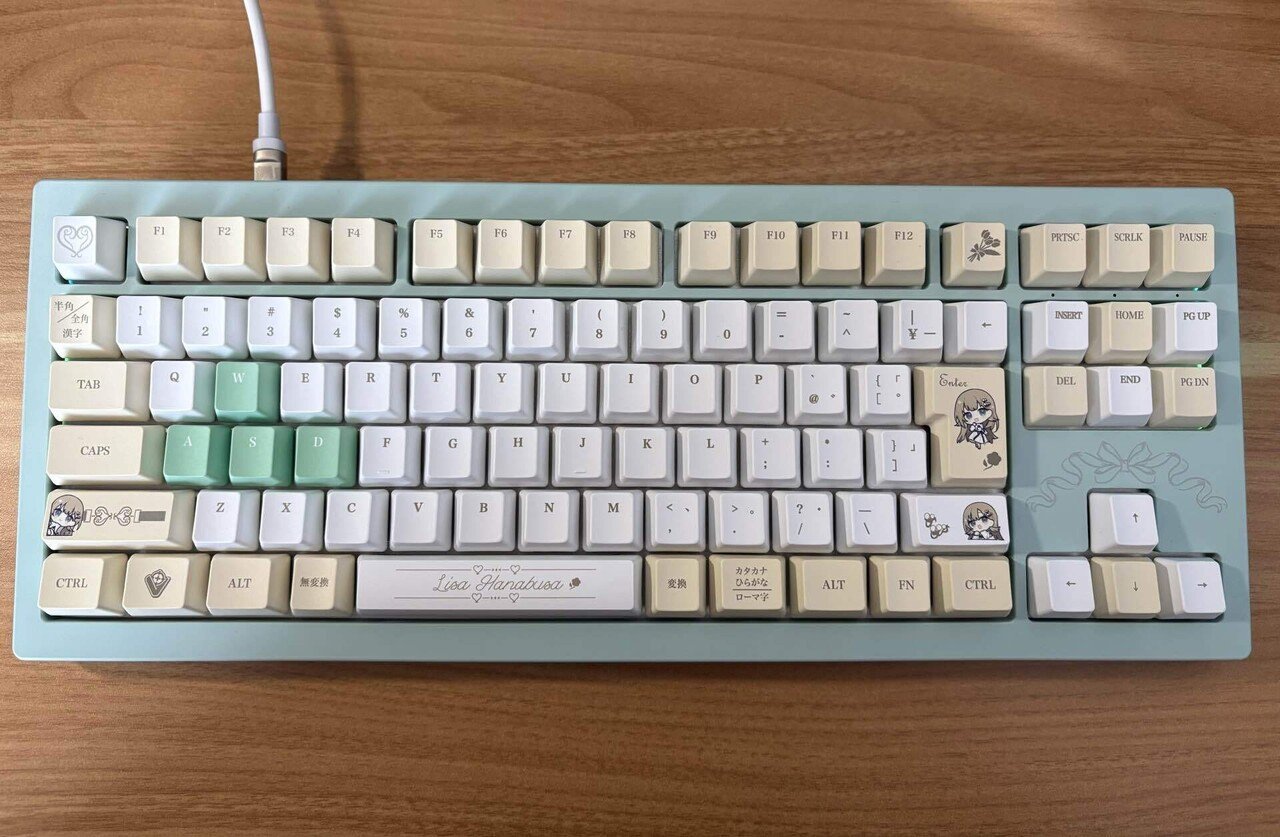 今週限定価格！ぶいすぽ　キーボード　未使用 VSPO! GEAR ゲーミングキーボード