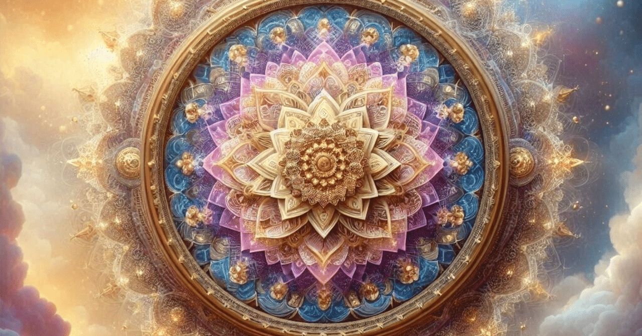 一枚の曼荼羅アートがつないだ、心の出会い｜noteで交わした土曜の奇跡