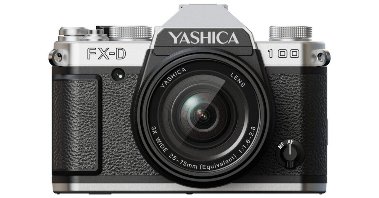 YASHICA デジタルフィルムシミュレーションカメラ「YASHICA FX-D」に