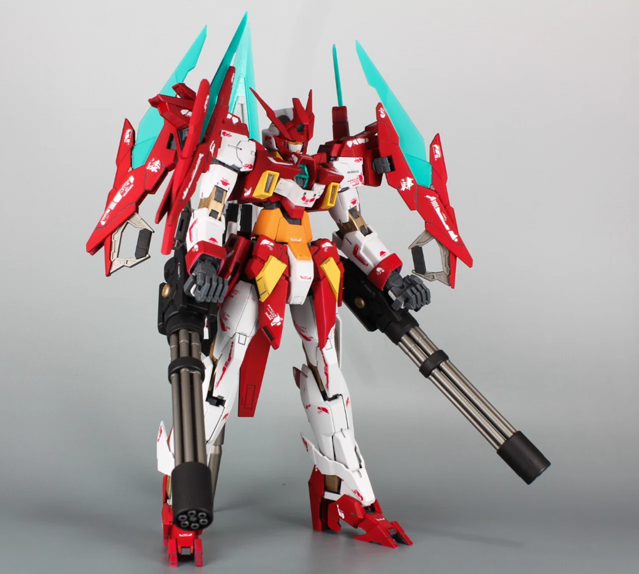 ガンプラ MG ガンダムAGEII マグナムを追加武装でヒロイックに