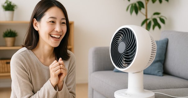 レビュー】アイリスオーヤマ サーキュレーター AZ-SDS15TEC-W