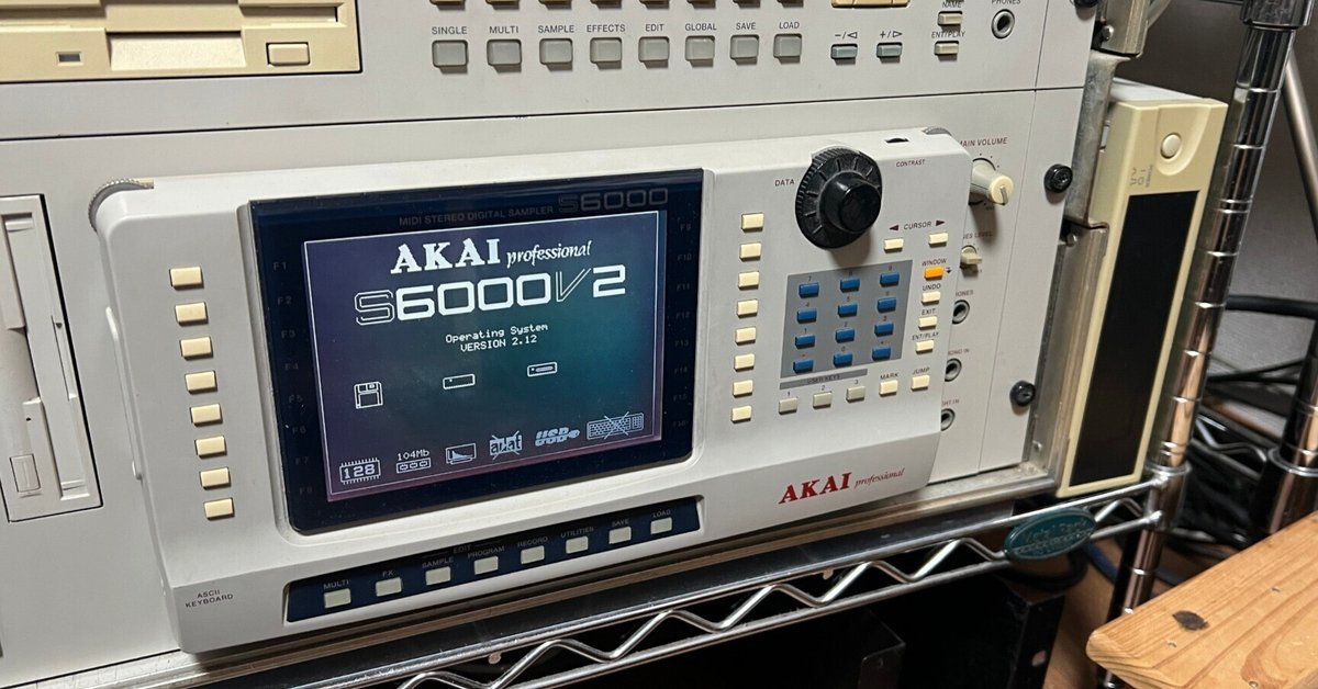 AKAI S6000 HDD復旧作業レポ【前編】｜t2-PochiPochi