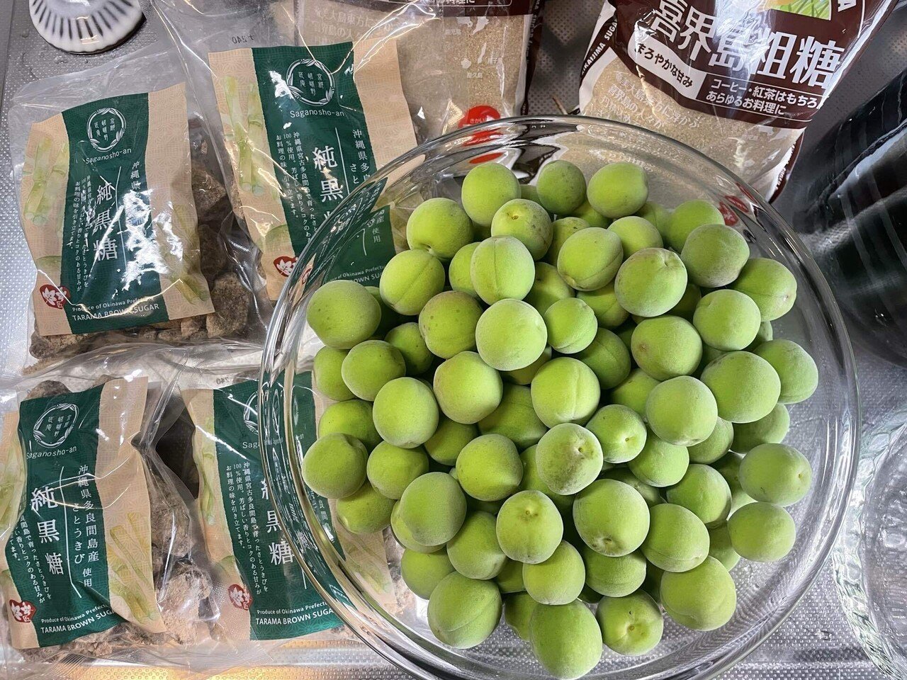 チョゲピ様　午前中着指定 追熟梅小粒ミックス15キロ　25,000円 青梅2kg分（おそらく153個）の梅シロップを仕込んだ 〈2025年6月