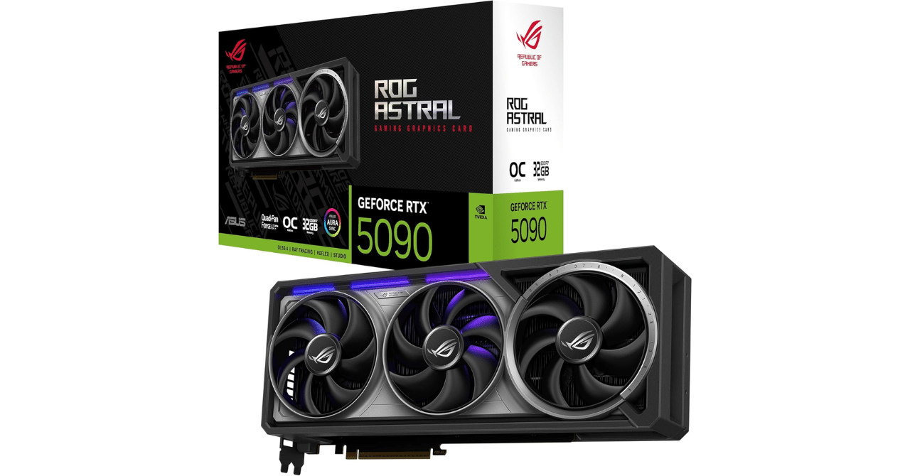 ASUS ROG Astral GeForce RTX 5090 32GB GDDR7｜GetGadgetGot