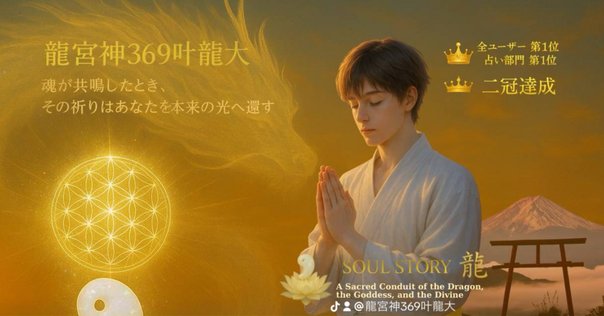 🐉 【龍神の囁き】変容の扉を開く、魂の輝き 🐉｜Hironoir