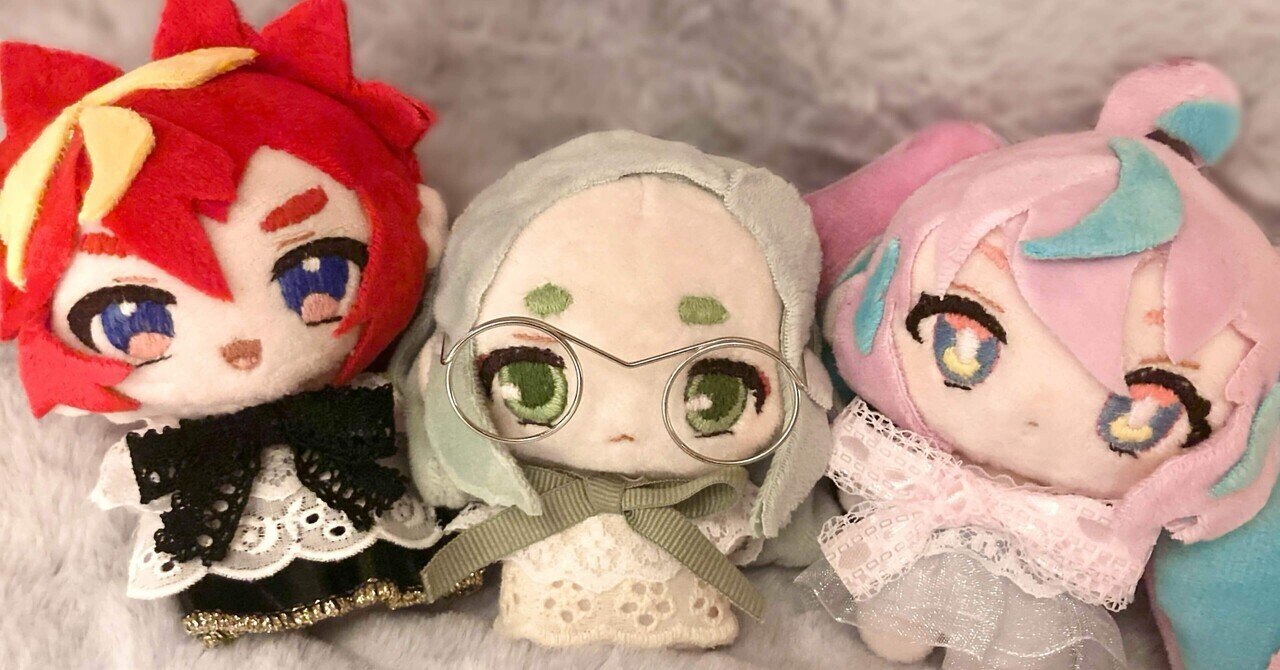 最上の品質な 池袋電音部さんのぬいを作ったよ！｜kanmimamiri ぬいぐるみ・マスコット
