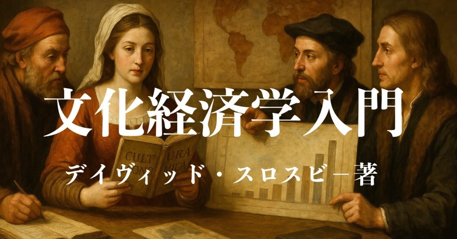 文化経済学入門｣（デイヴィッド・スロスビ−著）｜Toshikazu Numano