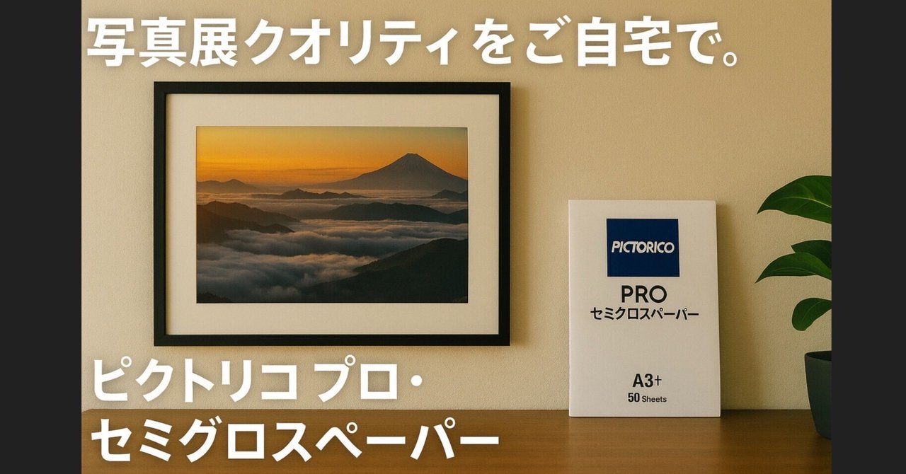PICTORICO PRO ピクトリコ プロ 写真用紙 A3 40枚 31EmFT+zcjL.jpg