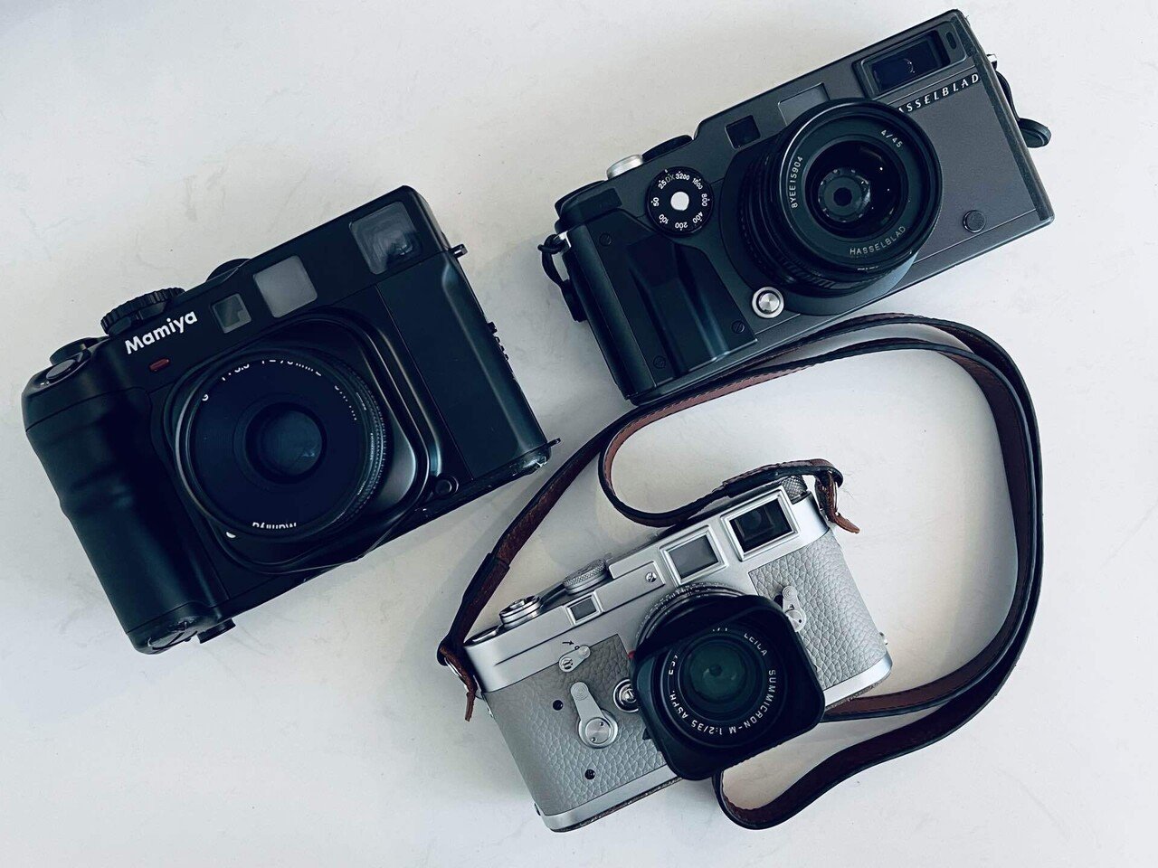 フィルムカメラの調子確認｜Leica M3, Hasselblad Xpan, Mamiya6