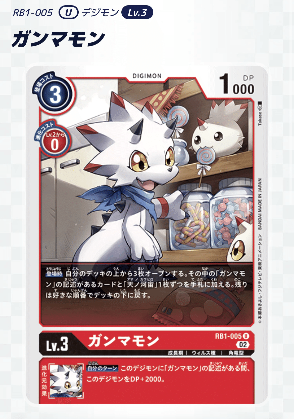 デジカ】可愛くて強くて偉い【ガンマモン】｜ひだり