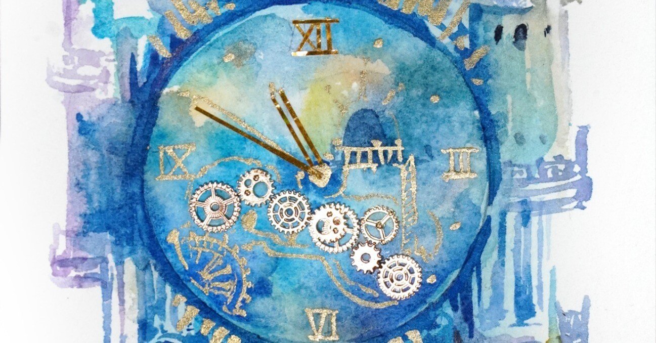 時計塔 水彩画 597cbc3b264675cc7498e61234bd07