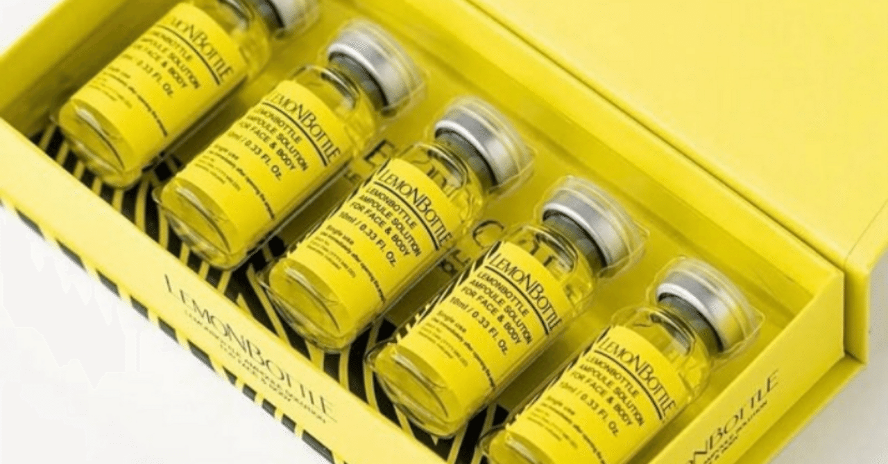 レモンボトル痛みなし！ダウンタイムなし！新世代の脂肪溶解｜Siesta