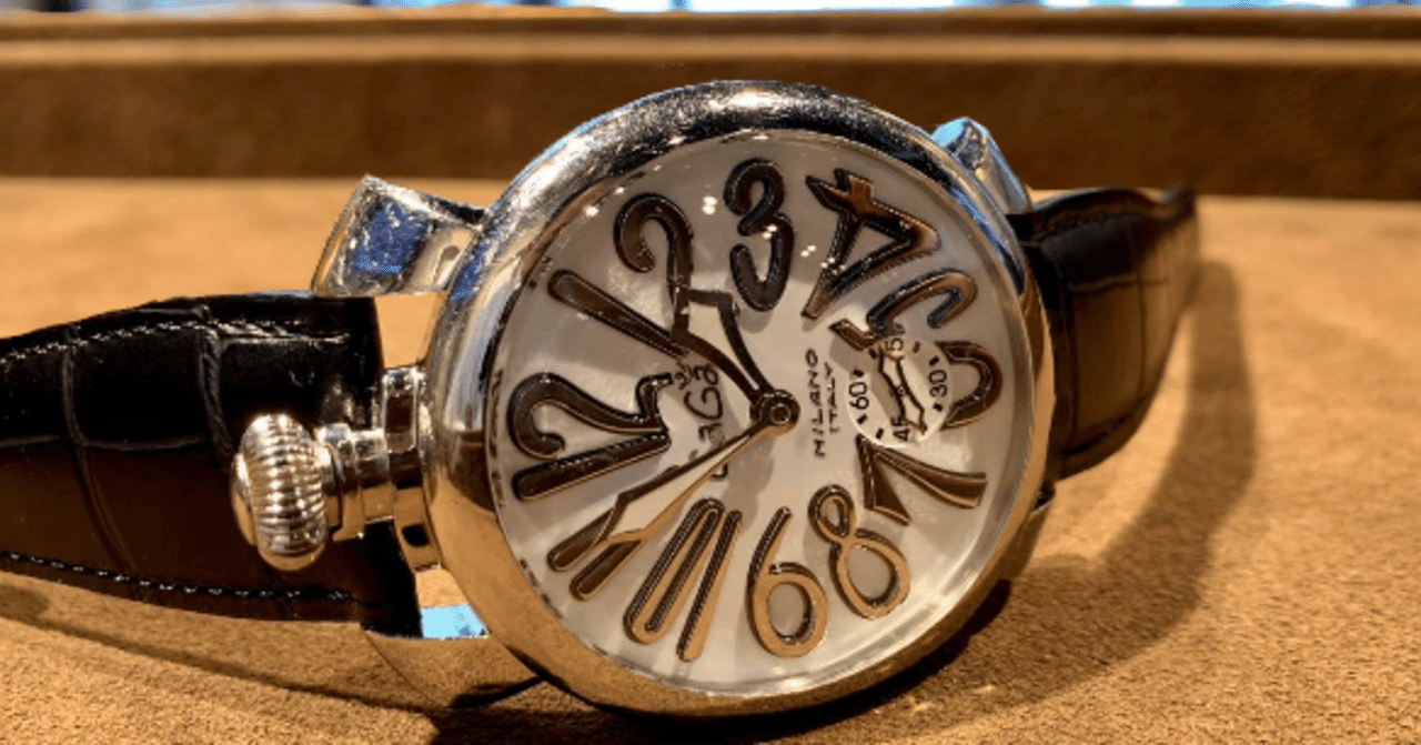 GAGAMILANO ガガミラノ 正規品 故障 腕時計 保証書付 ガガ ミラノ(GaGa