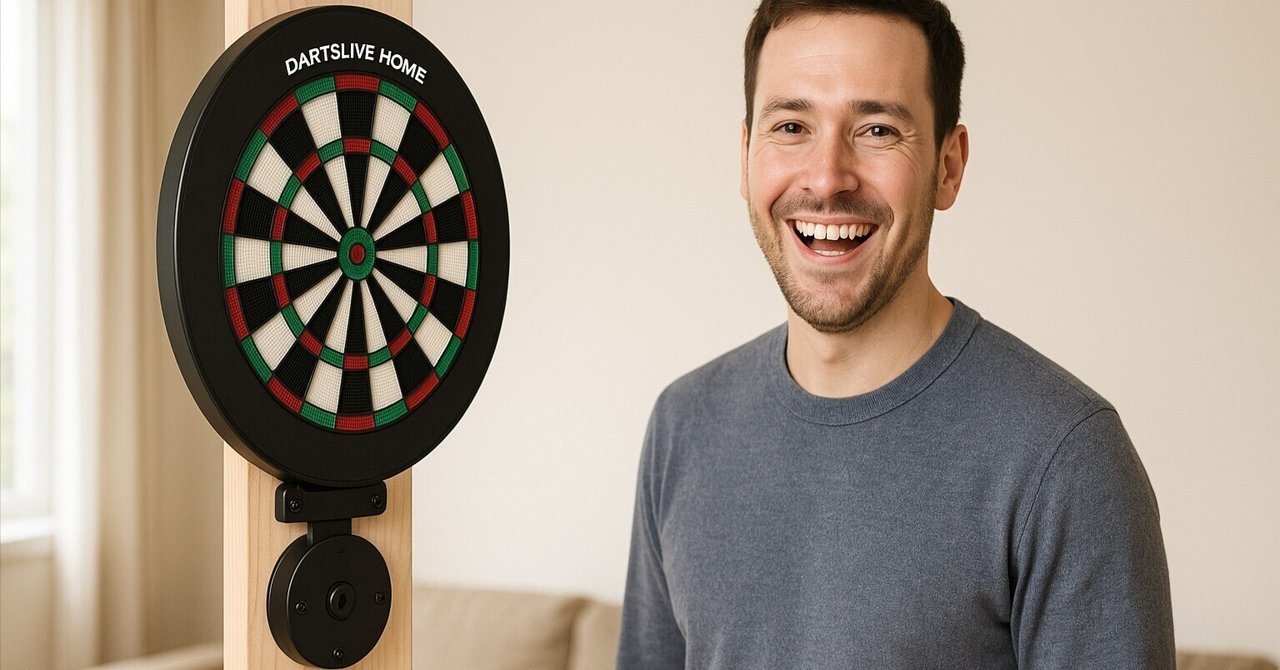 DARTSLIVEHOME 傷あり プロを超える!自宅で完璧なダーツ環境を実現する神ブラケット