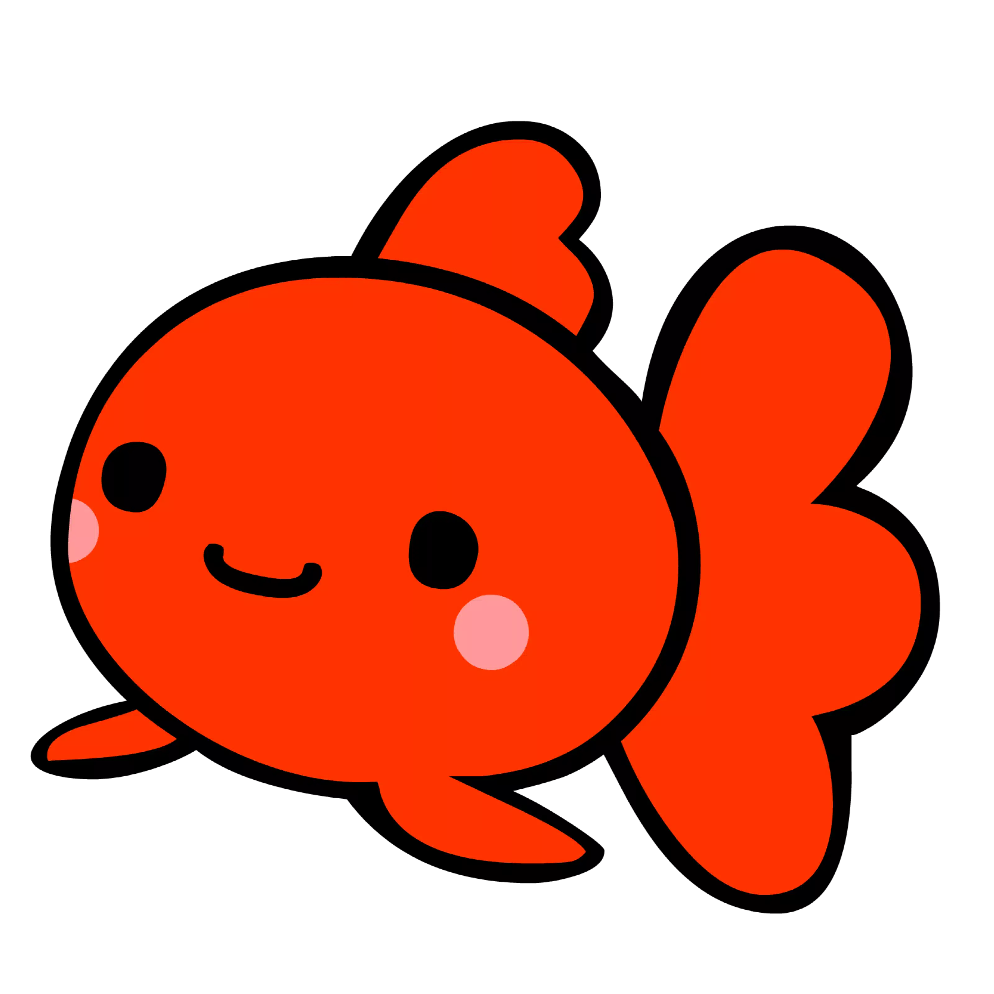お昼寝金魚